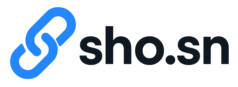 sho.sn - Raccourcisseur d’URL & Gestion de Liens
